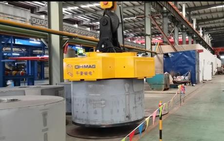 吊鋼卷的吊具，吊鋼卷，鋼卷吊具，電永磁起重器，起重電永磁鐵