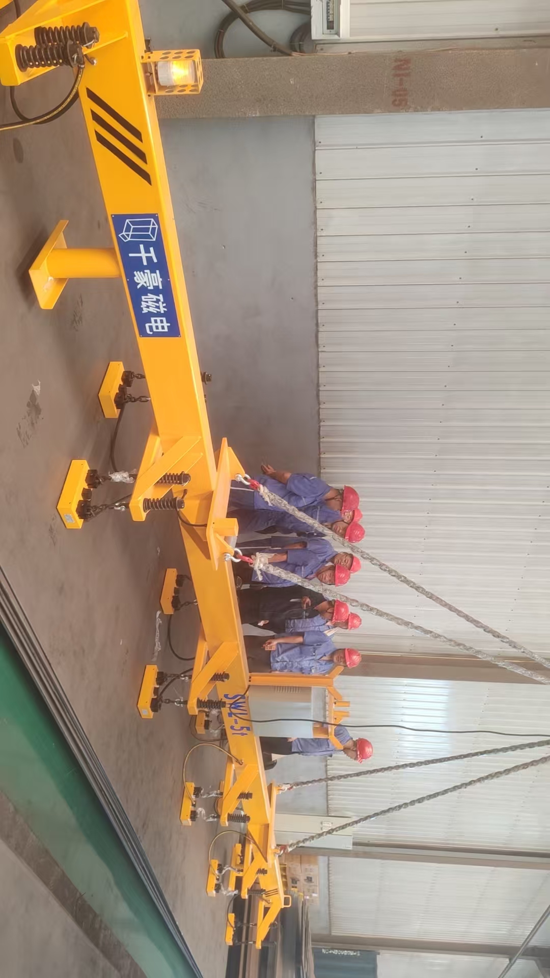 千豪鋼板電永磁吊具吊裝鋼板設(shè)備